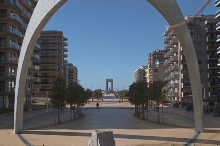 Appartamento De Panne Plaza Esterno foto